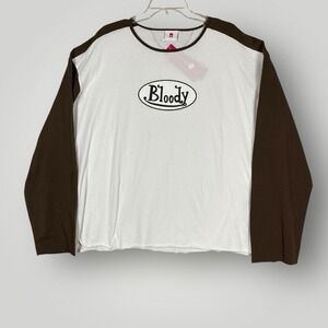 Bloody Sunday Long Sleeve Shirt‎ NWT Adults XXL